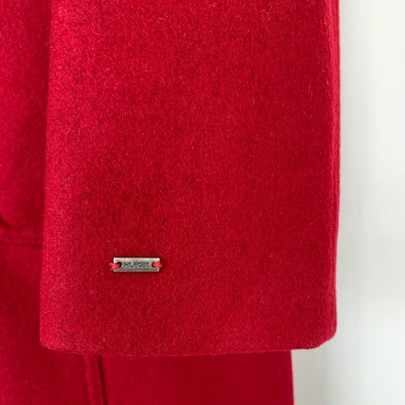 Tommy Hilfiger Hooded Toggle Front Duffle Coat - Picture 9 of 13